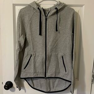 Gray Old Navy Active zip up hoodie M